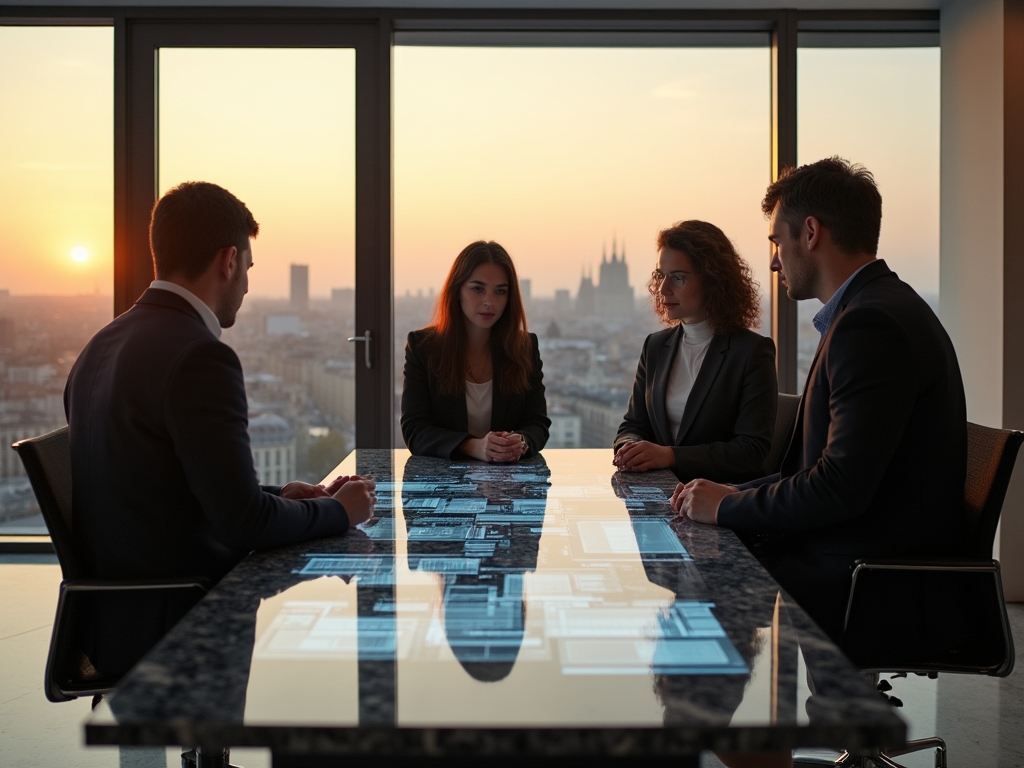 Réunion de managers